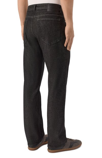 Джинсы ANDREA CAMPAGNA темно-серого цвета по цене 66900 руб., арт. P-ED BLACK CASHMERE/GENTLE WS BLACK C0M, фото 4 Джинсы ANDREA CAMPAGNA, арт. P-ED BLACK CASHMERE/GENTLE WS BLACK C0M, фото 4