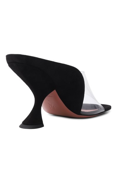 Комбинированные мюли mackenzie 95 AMINA MUADDI, арт. MACKENZIE SLIPPER 90/SUEDE, фото 5