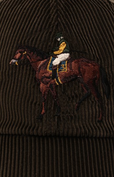 Хлопковая бейсболка RALPH LAUREN, арт. 790850573, фото 4