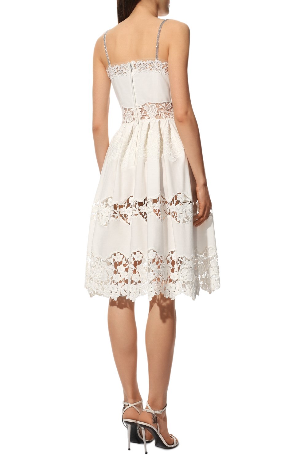 Хлопковое платье DOLCE & GABBANA, арт. F6ZR1Z/FGMFE, фото 4