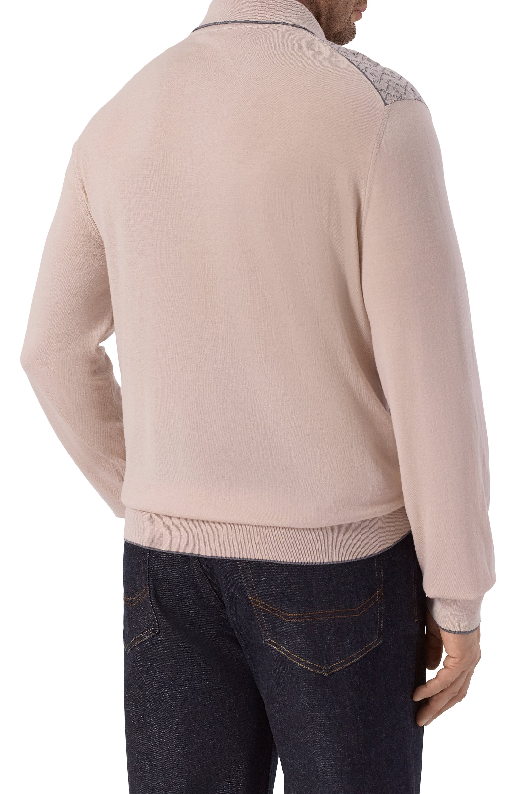 Поло из шерсти и шелка STEFANO RICCI, арт. KE06010P03/E25402, фото 4