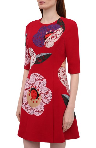 Шерстяное платье DOLCE & GABBANA, арт. F6P4ZZ/FU2TZ, фото 3
