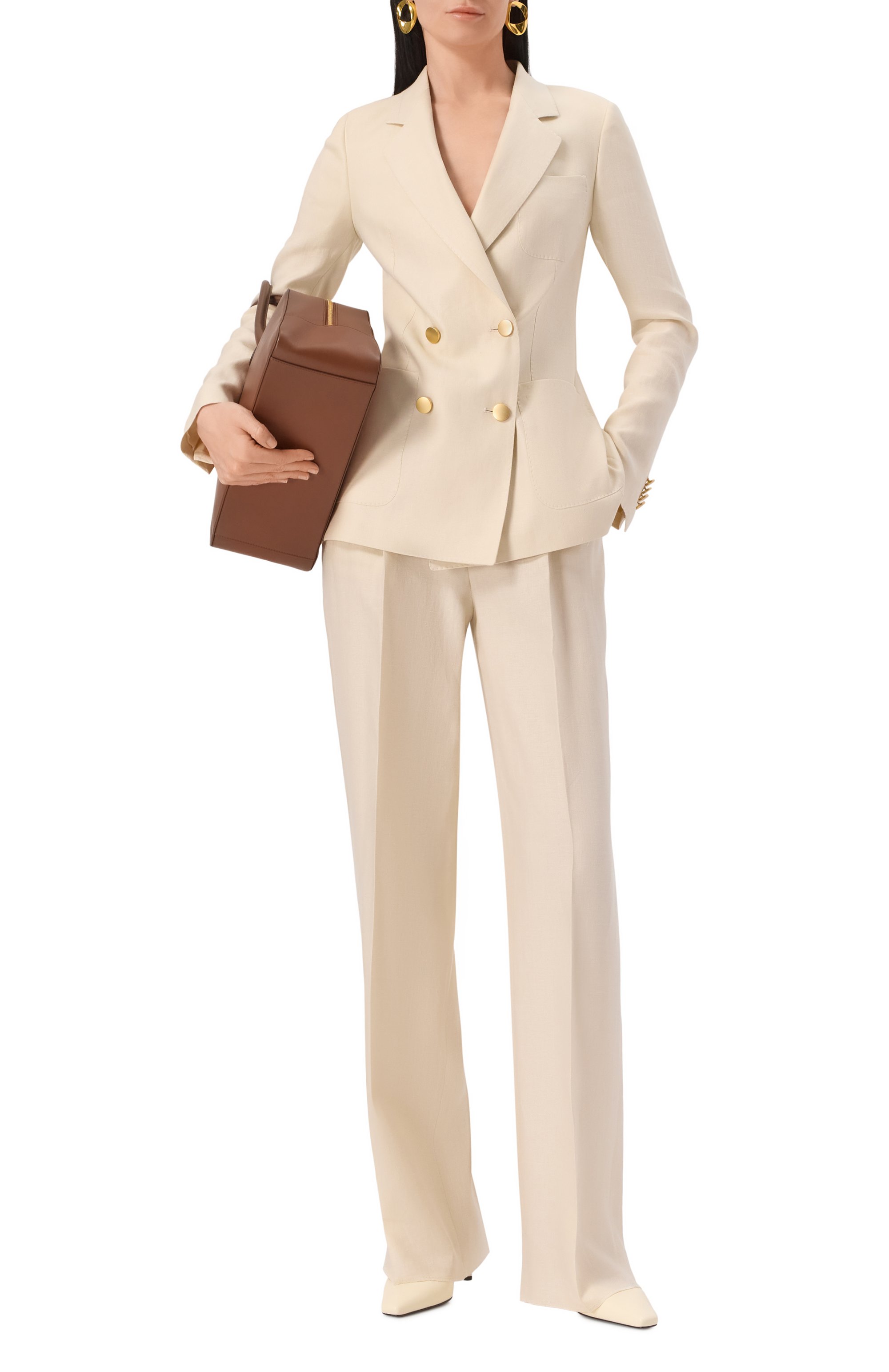 Льняные брюки TAGLIATORE 0205, арт. P-EB0NY/340021/EI893, фото 2