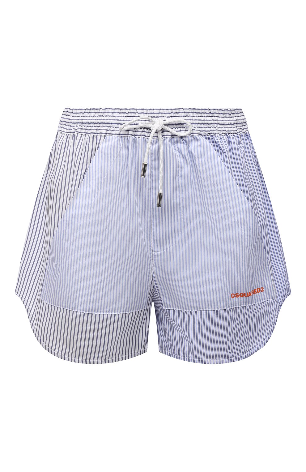 Хлопковые шорты DSQUARED2 голубого цвета по цене 39950 руб., арт. S75MU0397/S54392, фото 1 Хлопковые шорты DSQUARED2, арт. S75MU0397/S54392, фото 1