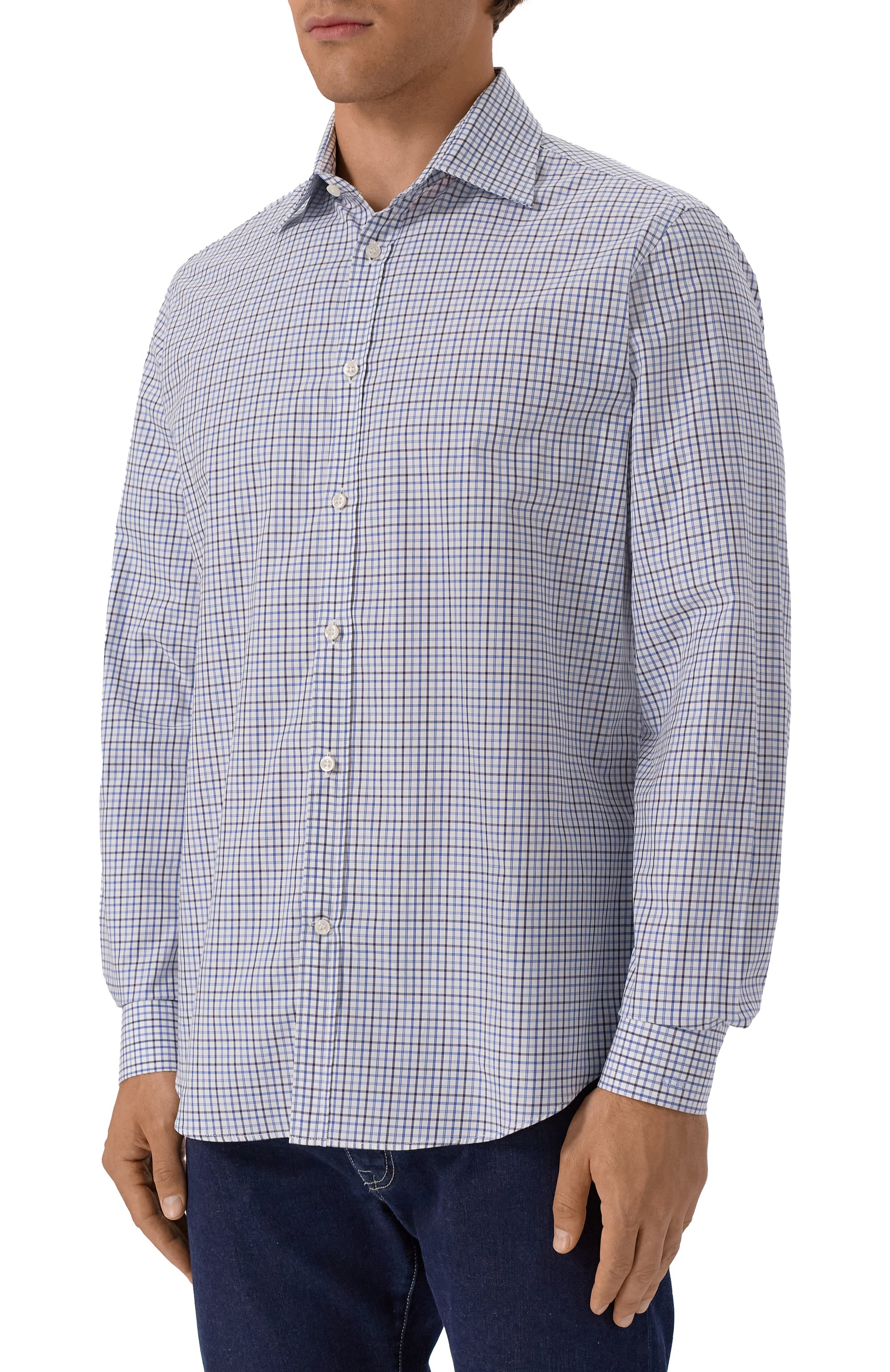 Хлопковая рубашка PAUL&SHARK, арт. 15313177CF, фото 3