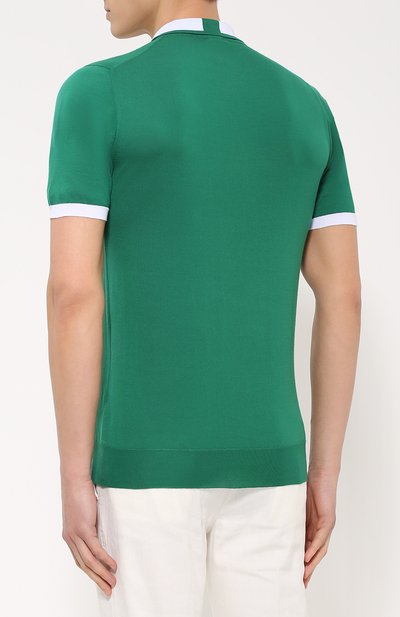 Хлопковое поло KITON, арт. UK571, фото 4