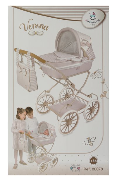 Коляска-люлька для кукол верона DECUEVAS, арт. 80078, фото 3