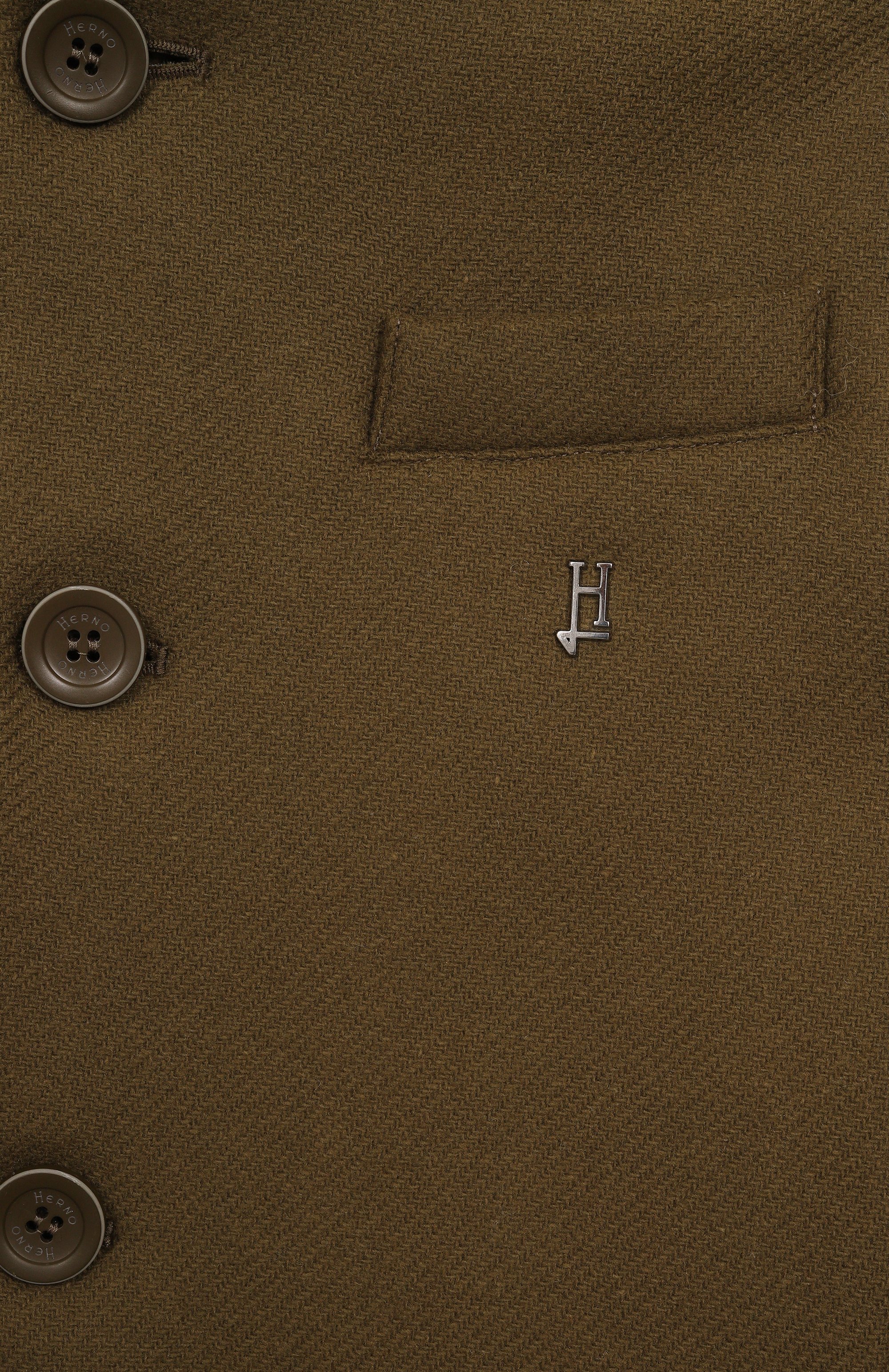Шерстяное пальто HERNO, арт. GC000028B/33344/10-14, фото 3
