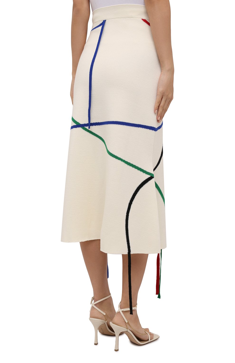 Шерстяная юбка LOEWE, арт. S540Y17K39, фото 4