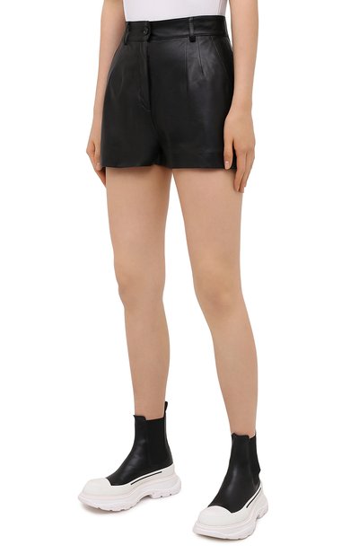 Кожаные шорты DOLCE & GABBANA, арт. FTBYIL/HULJ7, фото 3