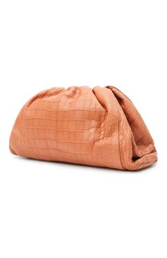 Женский клатч pouch из кожи аллигатора BOTTEGA VENETA бежевого цвета, арт. 576227/VCPX0/AMIS | Фото 3 (Материал: Экзотическая кожа; Региональные ограничения белый список (Axapta Mercury): RU; Материал сплава: Проставлено; Женское Кросс-КТ: Клатч-клатчи; Драгоценные камни: Проставлено; Размер: large)