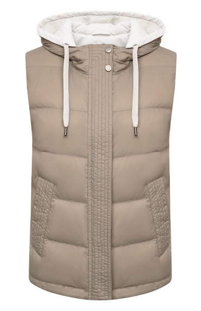Женский пуховый жилет BRUNELLO CUCINELLI, арт. MR4052645