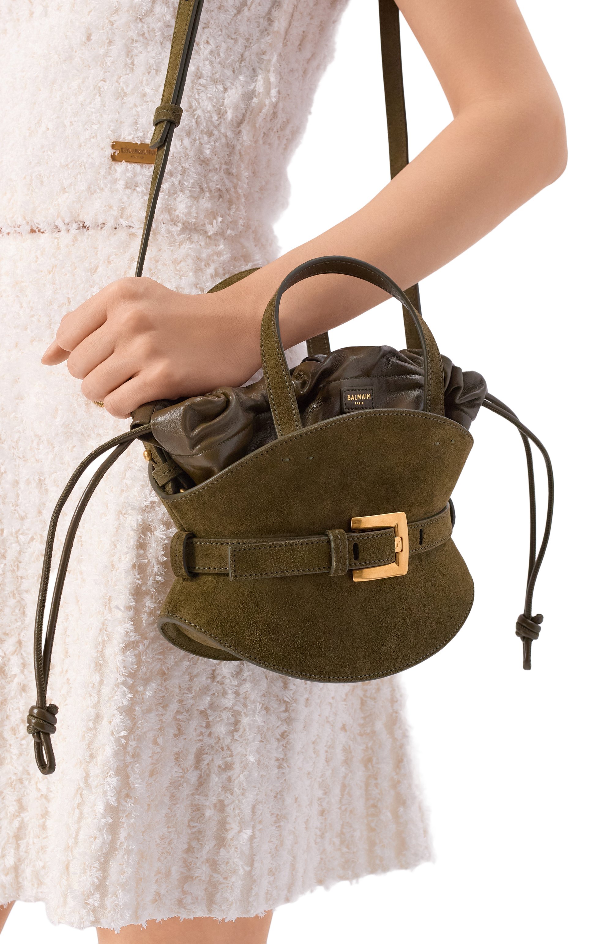 Сумка shuffle mini BALMAIN, арт. GN0DP017/LSDD, фото 2