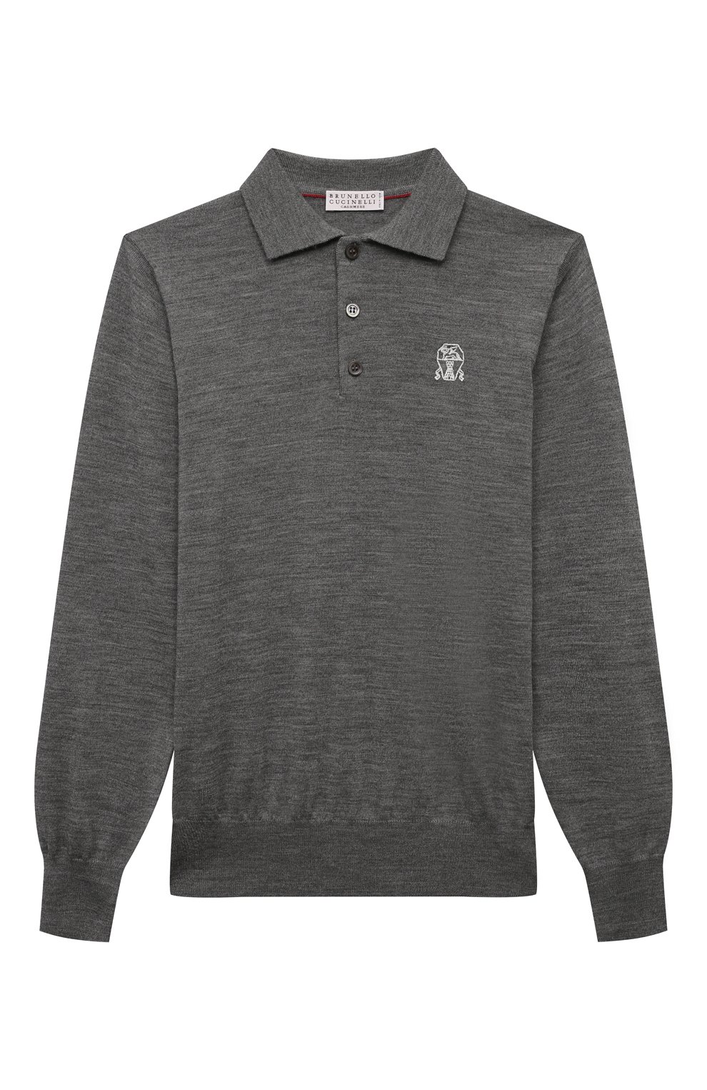 Поло из шерсти и кашемира BRUNELLO CUCINELLI, арт. B24M00105B, фото 1