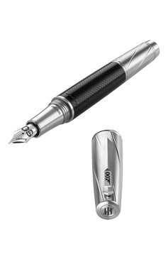 Мужского набор: перьевая ручка и запонки MONTEGRAPPA бесцветного цвета, арт. ISBJN2IC | Фото 4 (Материал сплава: Сталь; Региональные ограничения белый список (Axapta Mercury): Не проставлено; Нос: Не проставлено)