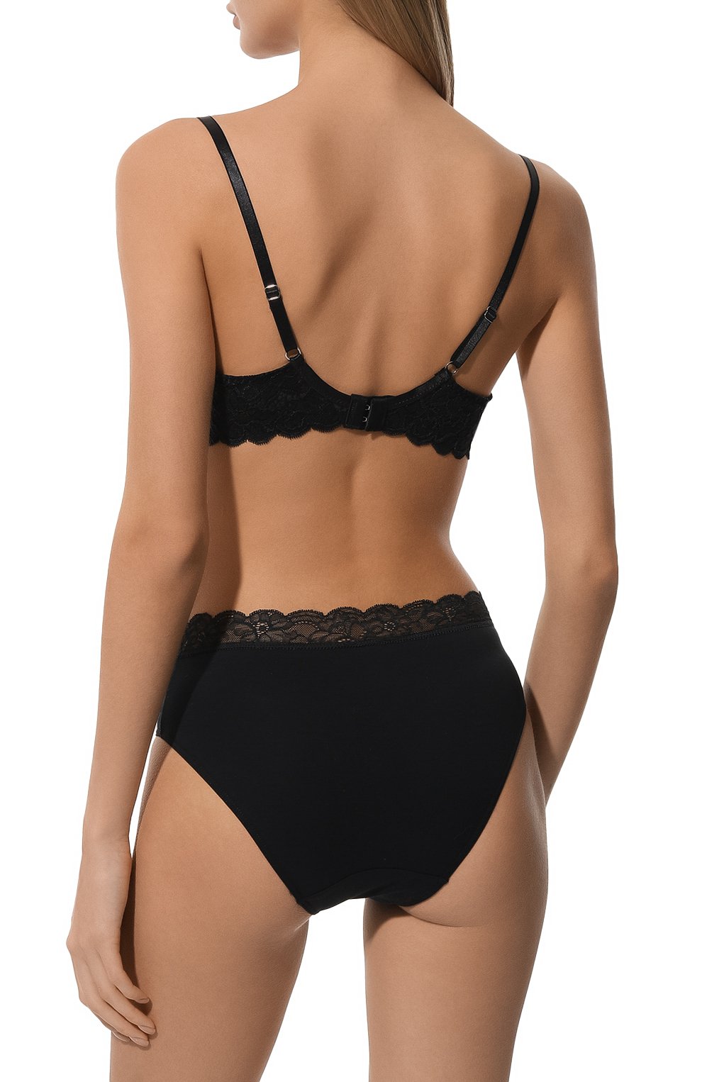 Трусы-слипы HANRO черного цвета по цене 7010 руб., арт. 072436., фото 3 Трусы-слипы HANRO, арт. 072436., фото 3