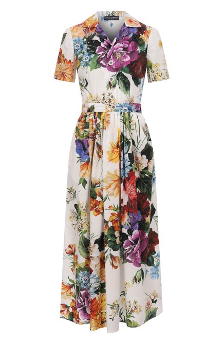 Женское хлопковое платье DOLCE & GABBANA, арт. F6TVLT/HS5TR