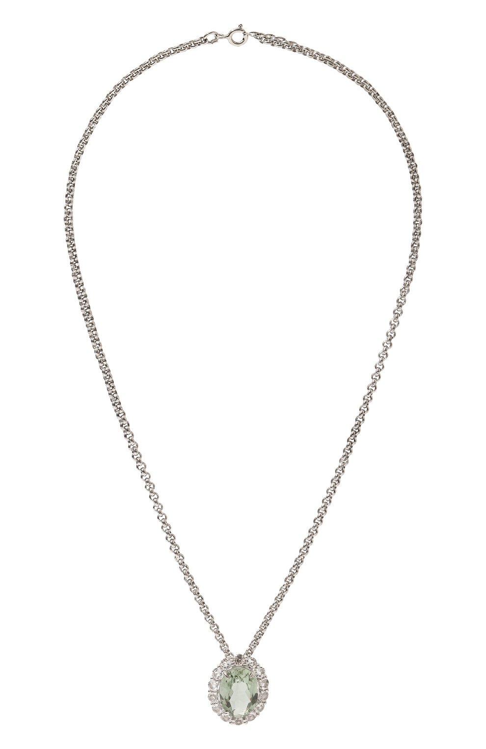 Цепочка с зелёным аметистом SECRETS JEWELRY, арт. ЦЗАОС00717, фото 1