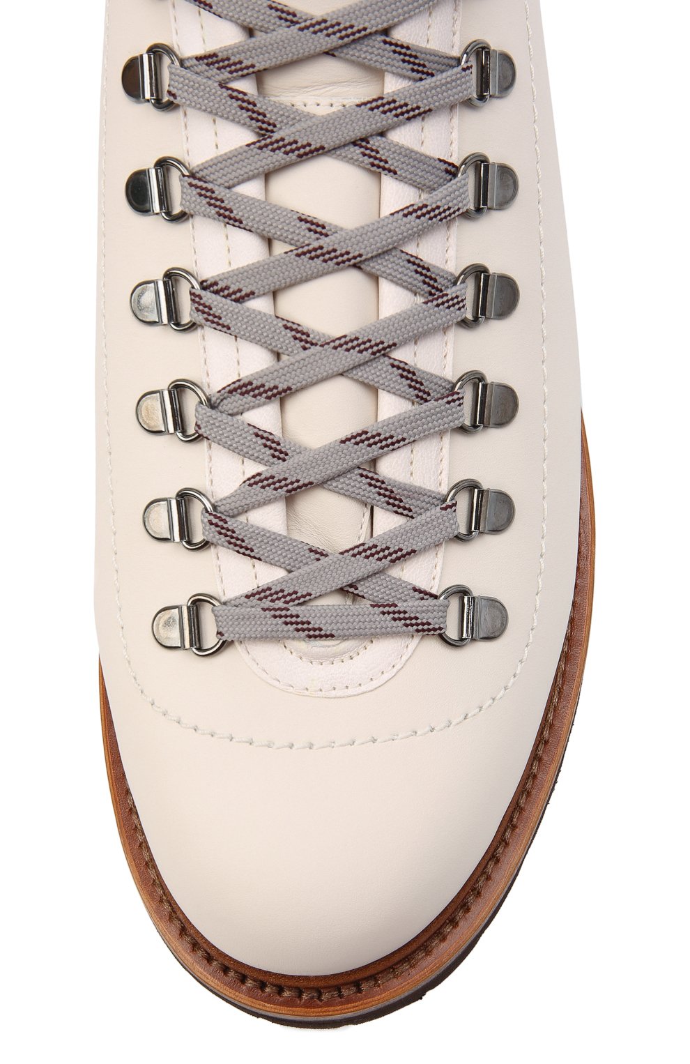 Кожаные ботинки BRUNELLO CUCINELLI, арт. MZUFNMS890/D0UBLE REM0VABLE INS0LE, фото 6