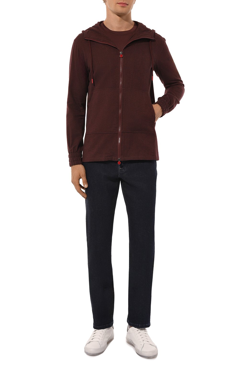 Хлопковая рубашка KITON, арт. UMC010H0906104, фото 2