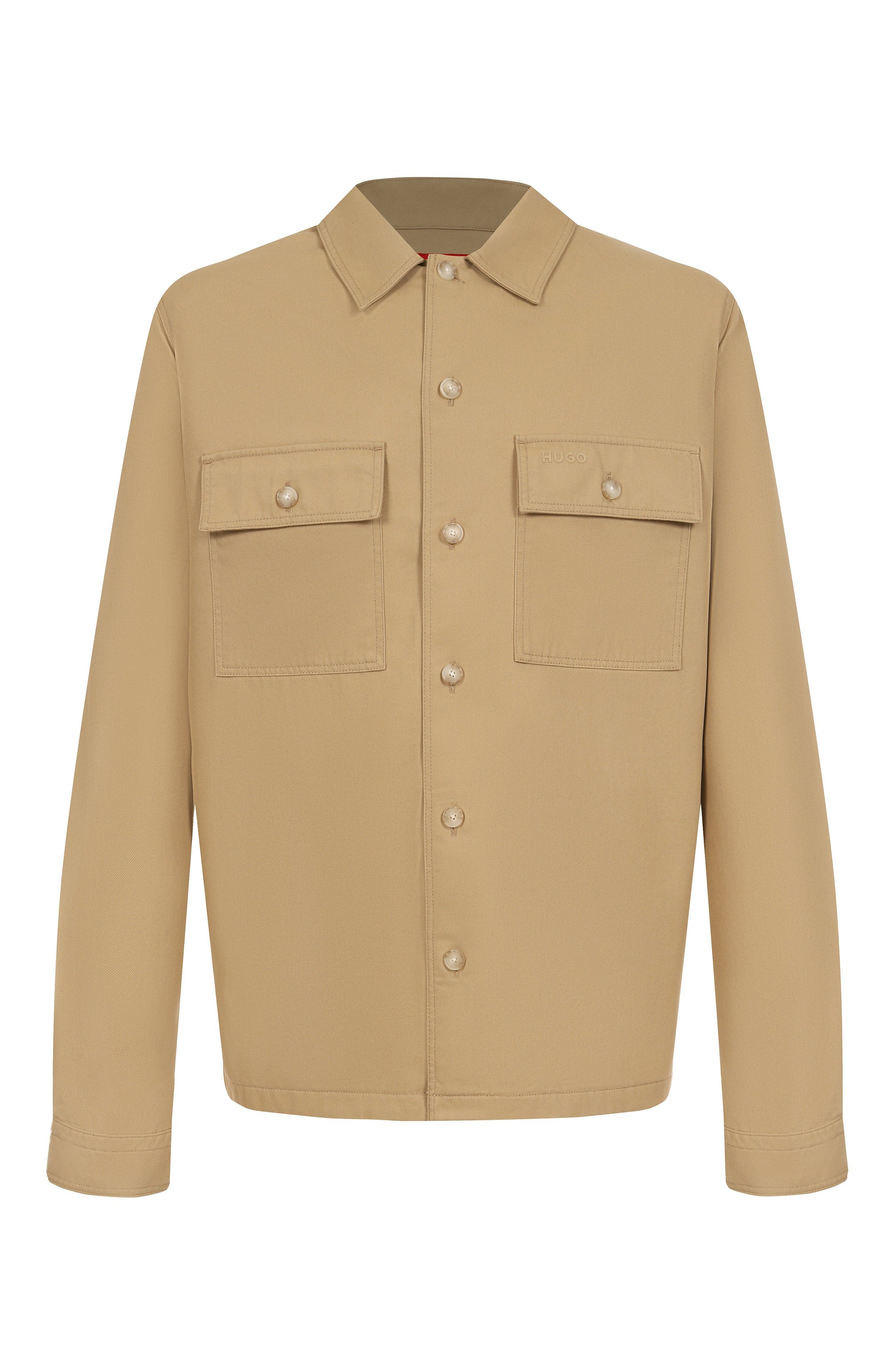 Хлопковая куртка-рубашка HUGO, арт. 50545383, фото 1