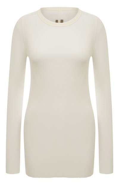 Женская лонгслив из вискозы и шелка RICK OWENS, арт. RP01B4202/RC