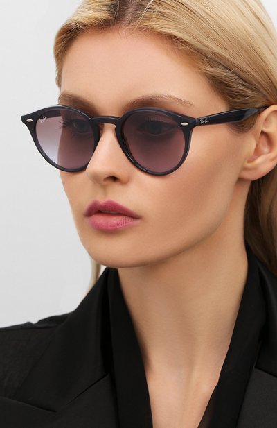 Солнцезащитные очки RAY-BAN фиолетового цвета по цене 13700 руб., арт. 2180-623094, фото 2 Солнцезащитные очки RAY-BAN, арт. 2180-623094, фото 2