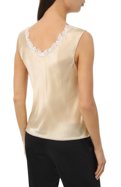 Шелковая майка LA PERLA, арт. N046480, фото 4