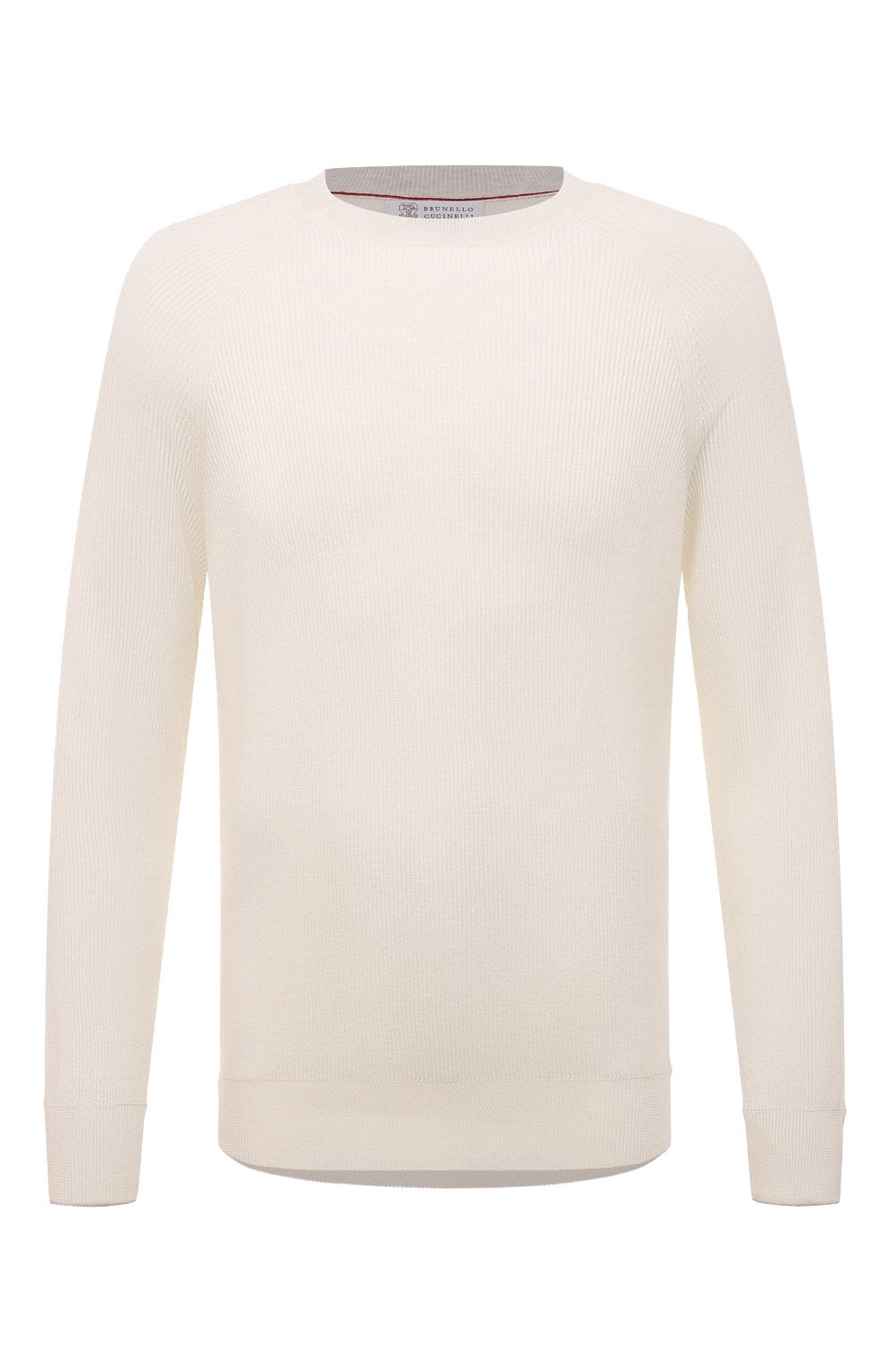 Хлопковый джемпер BRUNELLO CUCINELLI, арт. M29400100, фото 1