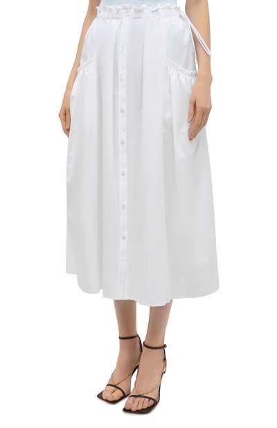 Хлопковая юбка MSGM, арт. 3042MDD115 217307, фото 3