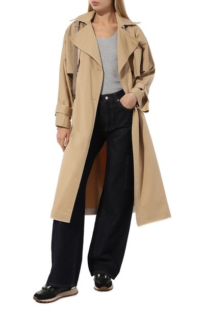 Кожаные кроссовки BRUNELLO CUCINELLI, арт. MZSFGB1260, фото 2