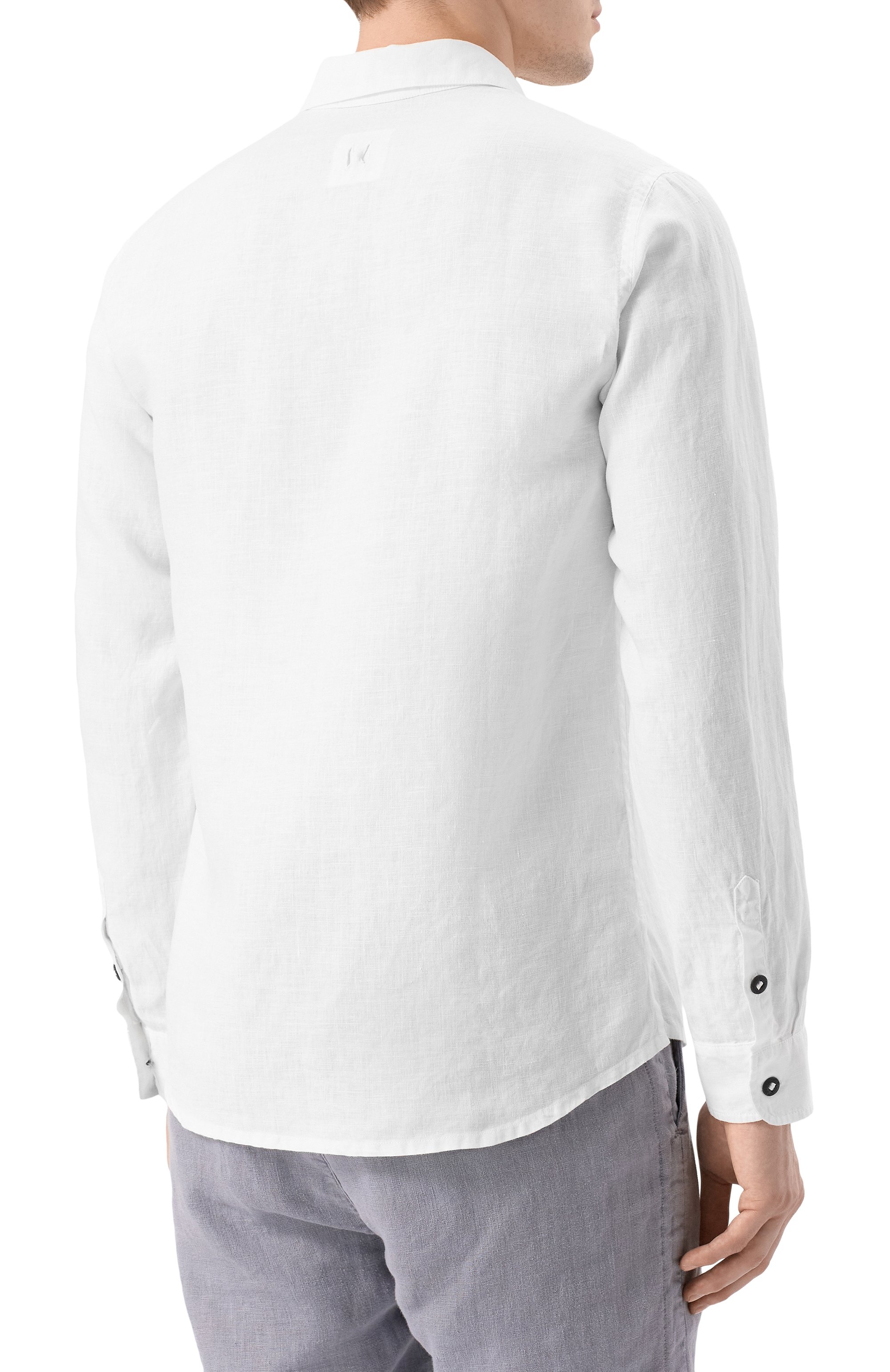 Льняная рубашка HANNES ROETHER, арт. ER290.601/, фото 4