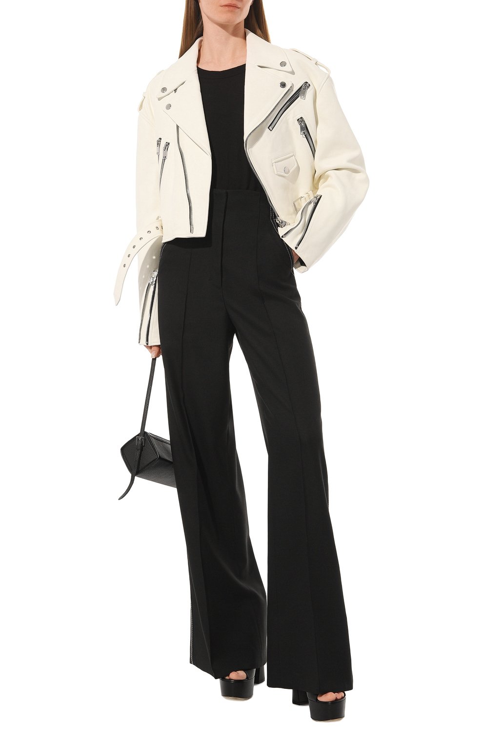 Хлопковая футболка JAMES PERSE черного цвета по цене 19200 руб., арт. WUA3037/BLK, фото 2 Хлопковая футболка JAMES PERSE, арт. WUA3037/BLK, фото 2