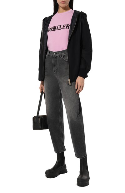 Хлопковая футболка MONCLER, арт. 8C000-01-M2350, фото 2