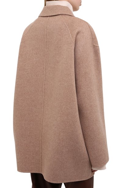 Шерстяное пальто ACNE STUDIOS бежевого цвета по цене 99500 руб., арт. A90280, фото 4 Шерстяное пальто ACNE STUDIOS, арт. A90280, фото 4