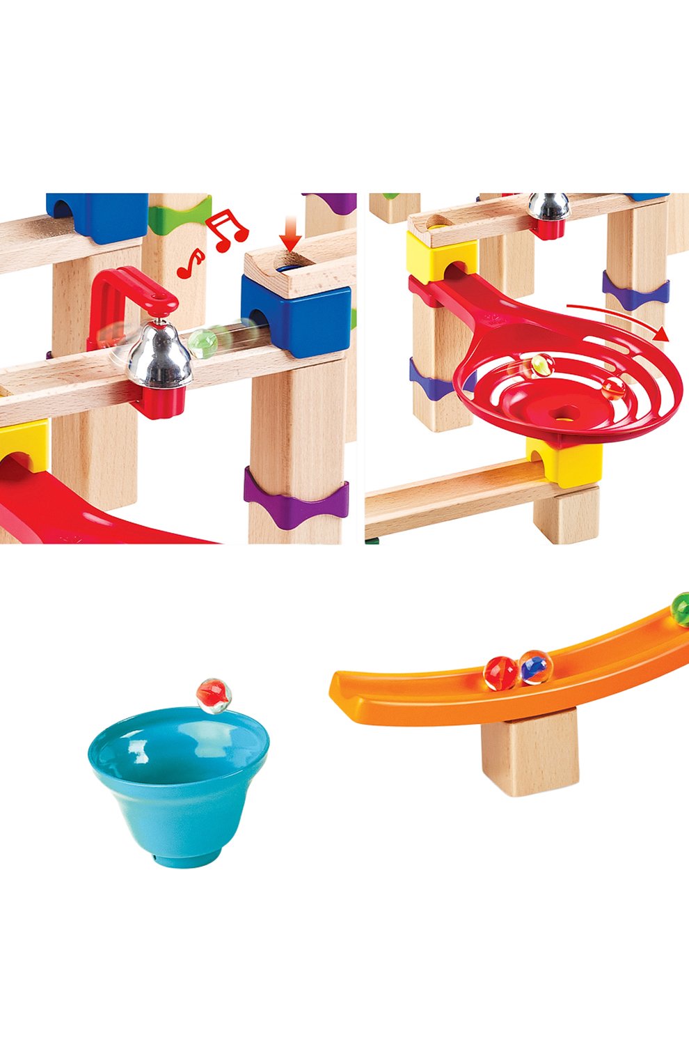 Игровой набор конструктор-лабиринт каскад шариков HAPE, арт. E1100_HP, фото 2