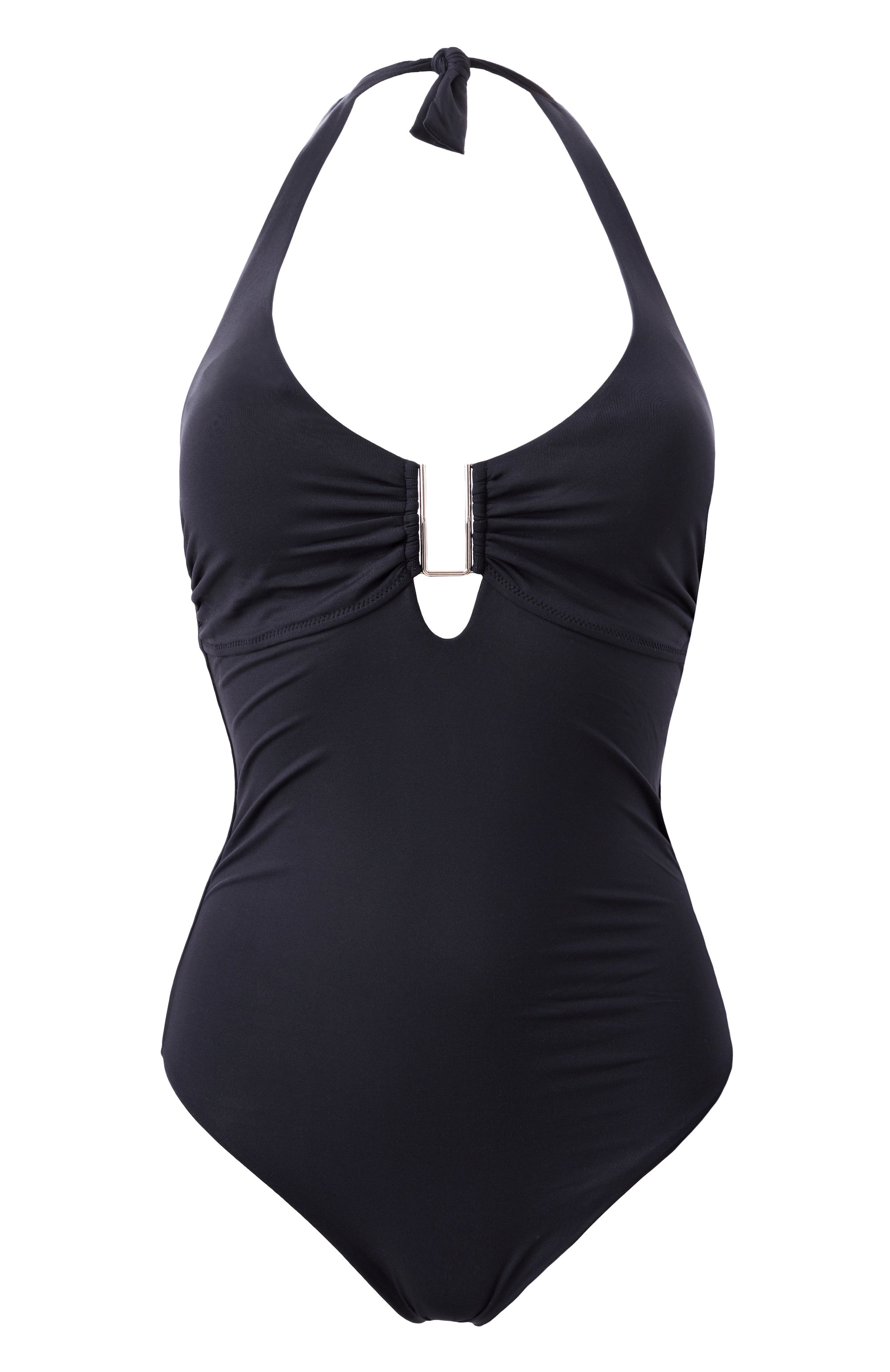 Слитный купальник MELISSA ODABASH черного цвета по цене 41410 руб., арт. TAMPA CORE CR, фото 1 Слитный купальник MELISSA ODABASH, арт. TAMPA CORE CR, фото 1