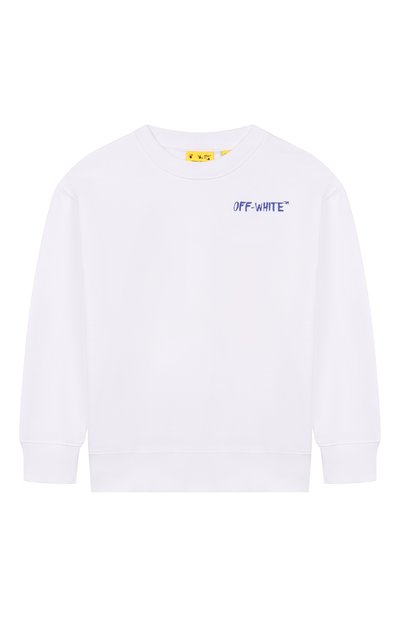 Хлопковый свитшот OFF-WHITE, арт. 0BBA001S26FLE004_001