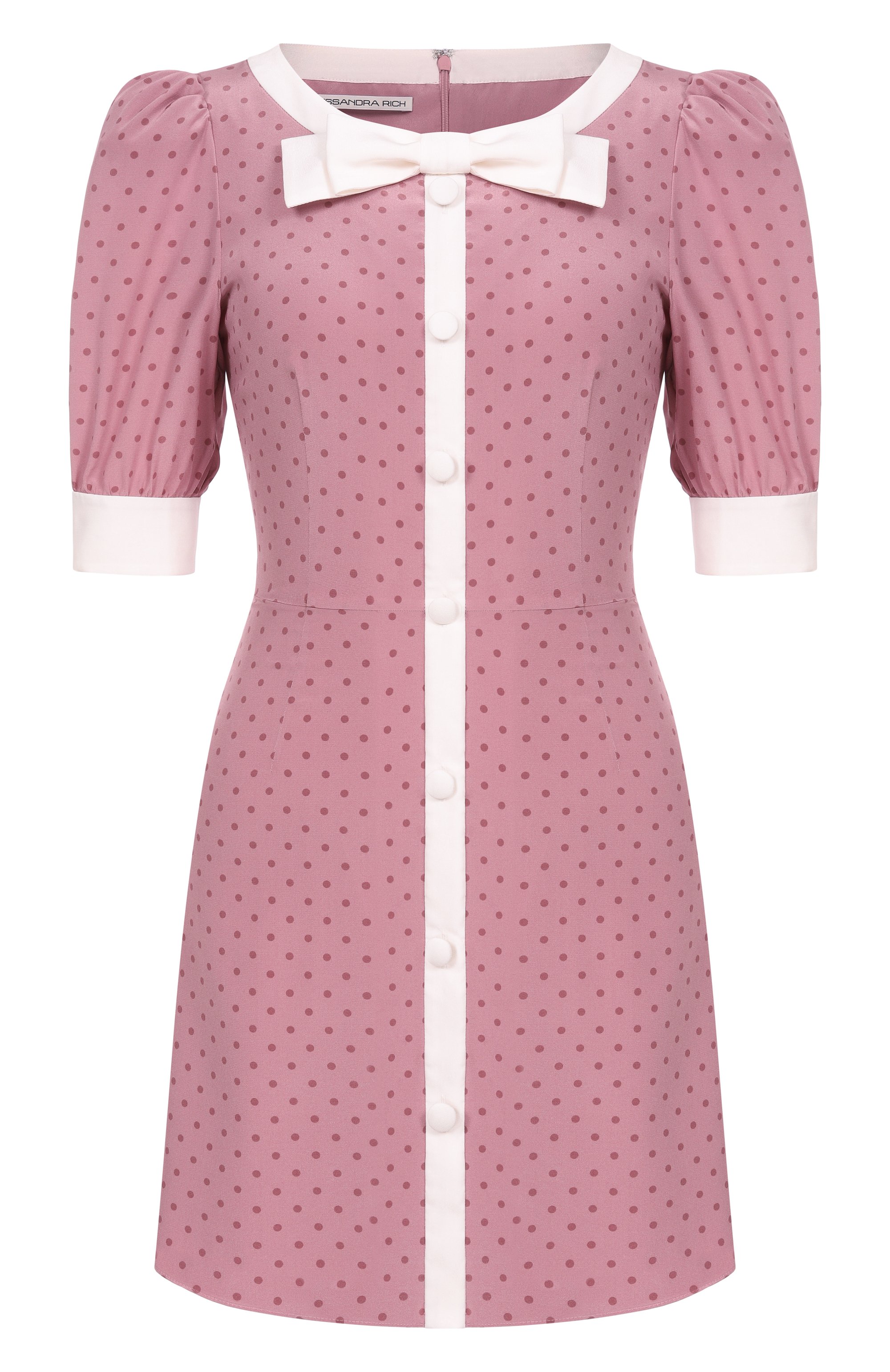 Шелковое платье ALESSANDRA RICH, арт. FABX3895/F4686, фото 1