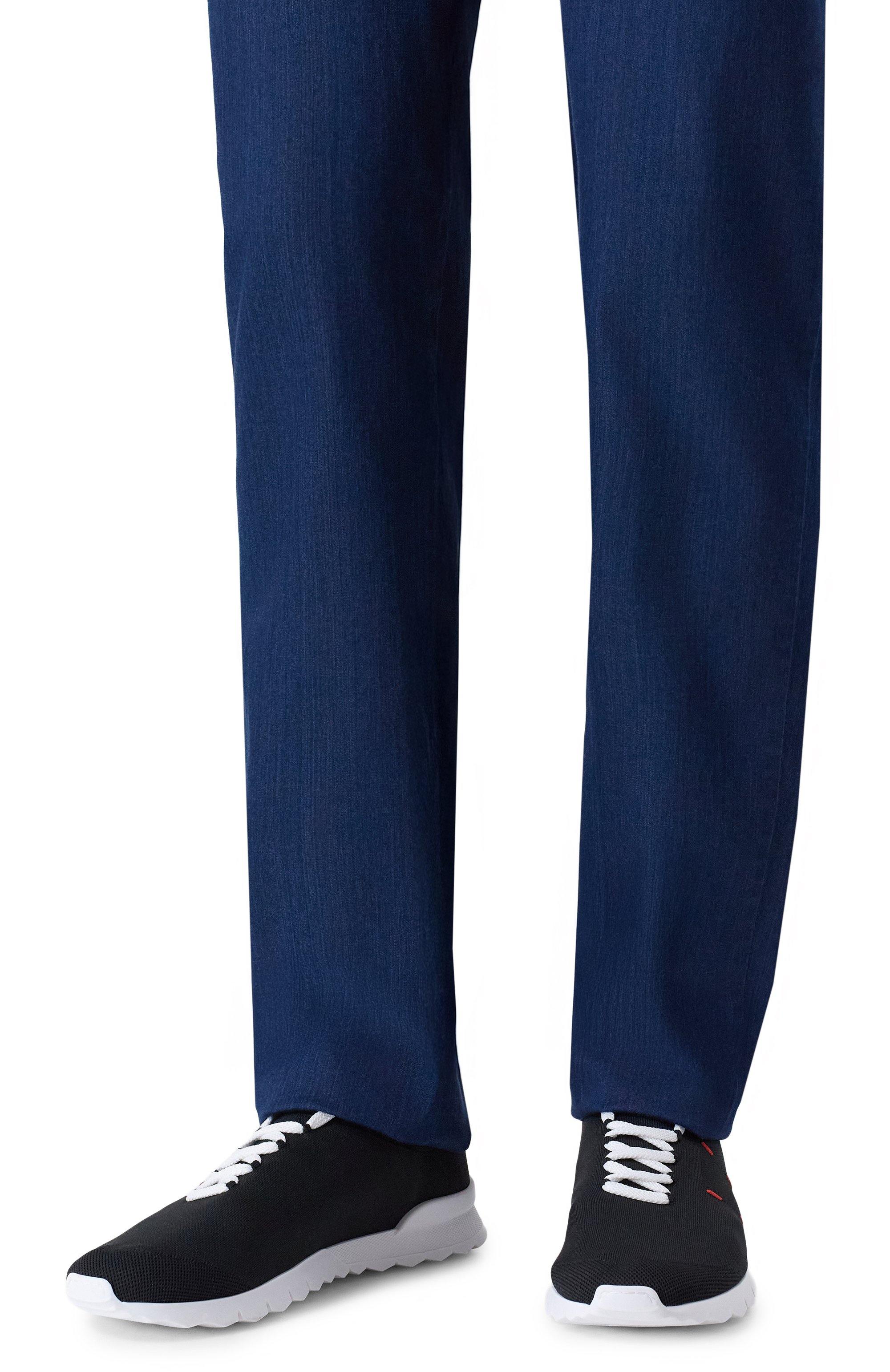 Текстильные кроссовки KITON, арт. USSA392N0136203, фото 3