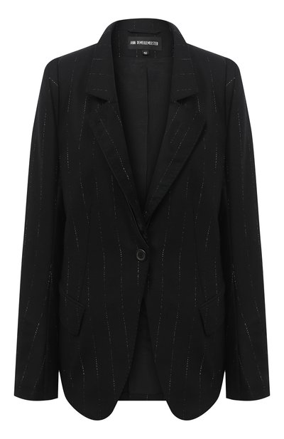 Женский шерстяной жакет ANN DEMEULEMEESTER, арт. 2002-1004-P-163-098