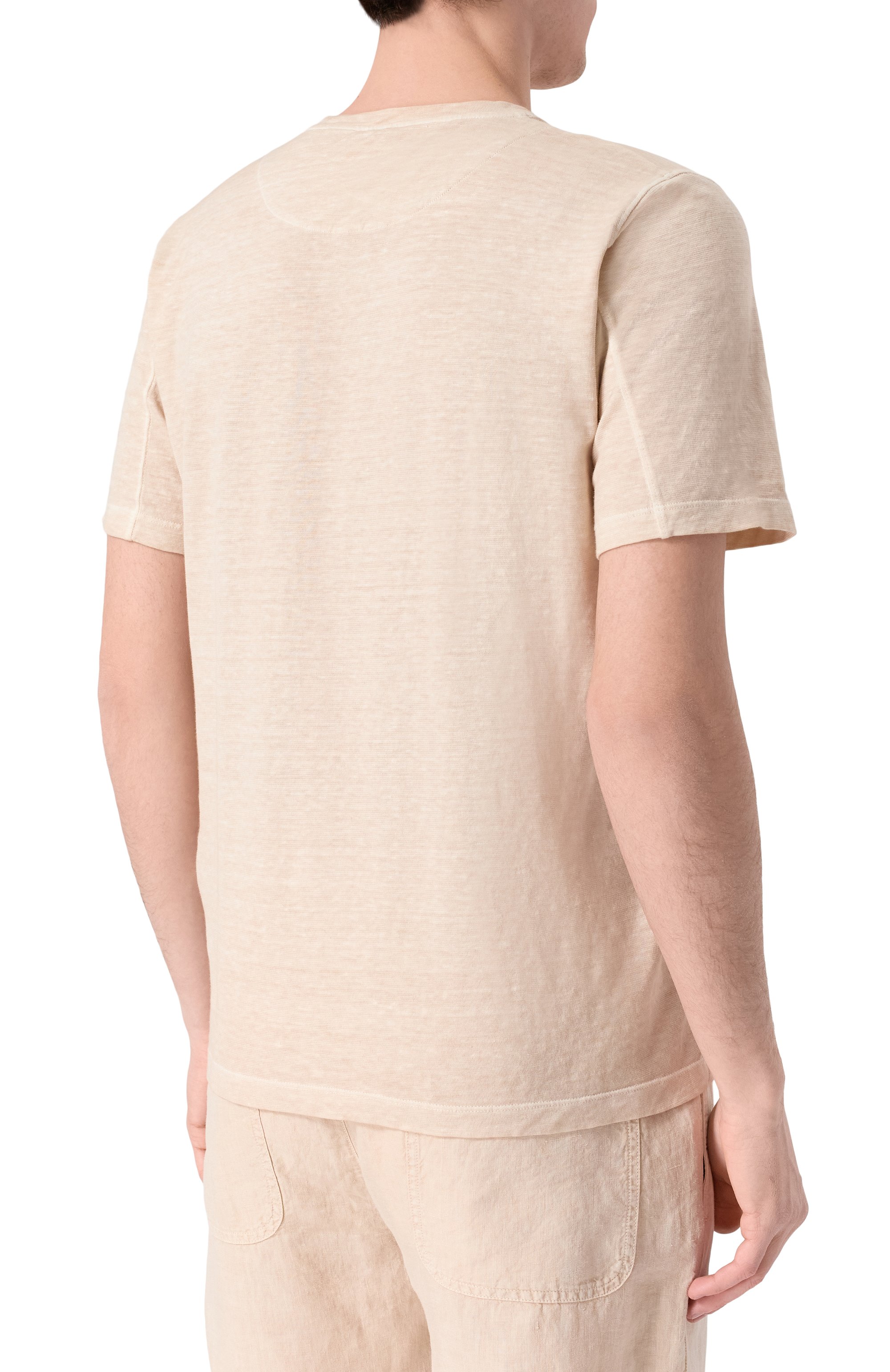 Футболка изо льна и хлопка 120% LINO, арт. 33ALIM7186/G308/S01, фото 4