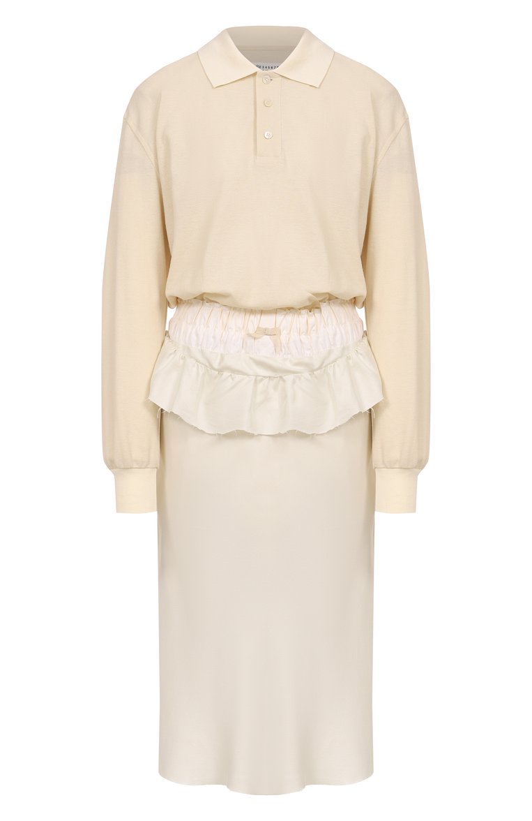 Платье из хлопка и льна MAISON MARGIELA, арт. S51DD0037/MTJ030, фото 1