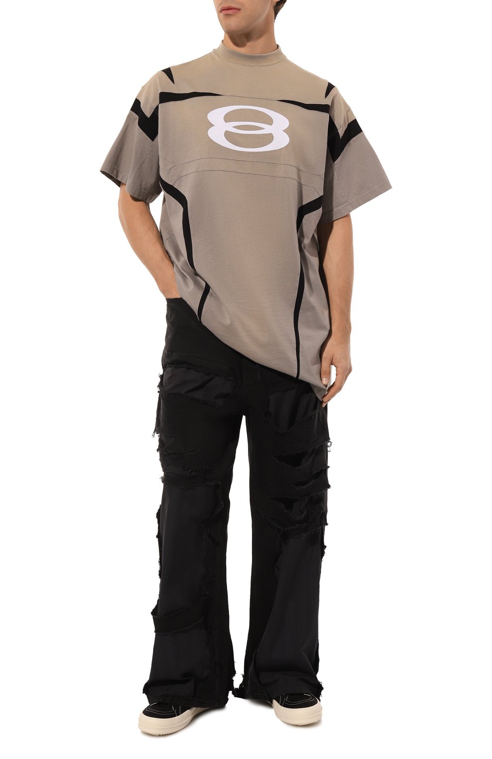 Хлопковая футболка BALENCIAGA, арт. 792354/TPVG9, фото 2