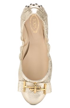 Кожаные балетки TOD’S, арт. XXW0HI0AS10RDA, фото 1