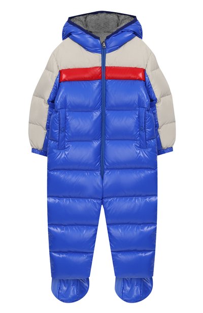 Комплект из пухового комбинезона и пинеток MONCLER ENFANT, арт. D2-951-14360-85-68950/3M-18M, фото 1