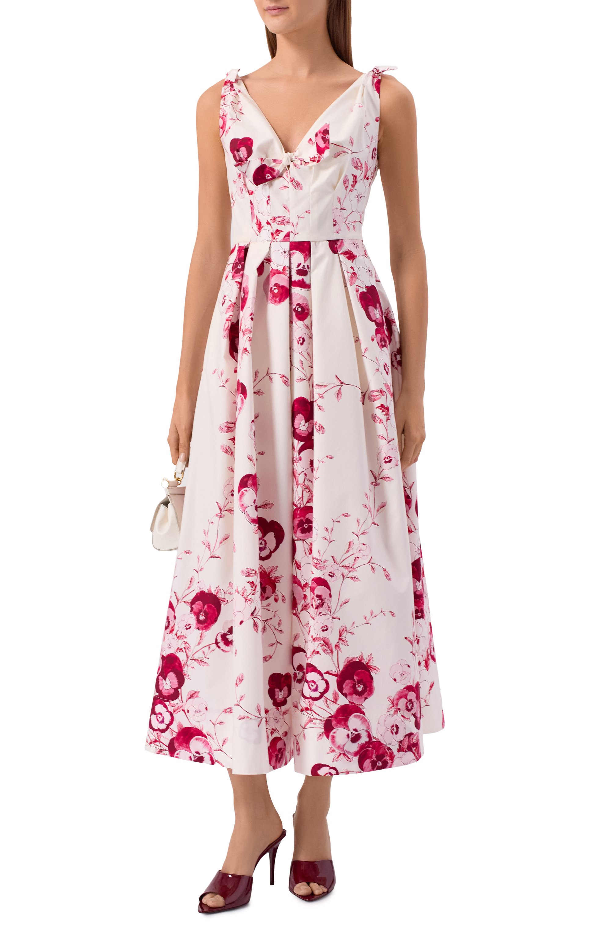 Хлопковое платье GIAMBATTISTA VALLI, арт. 26SSPVCA5109/28PRI, фото 2