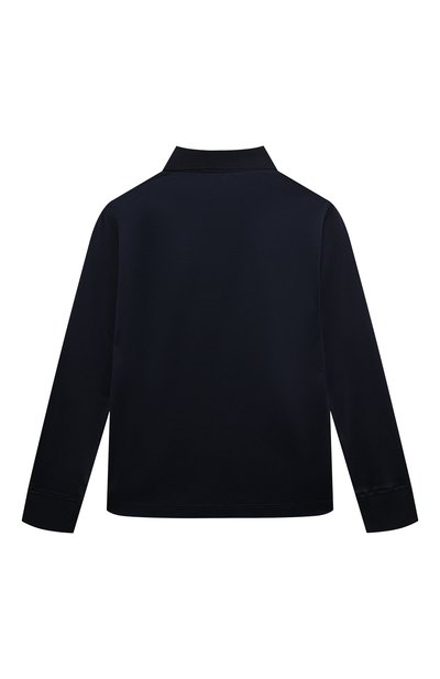 Хлопковое поло STEFANO RICCI JUNIOR темно-синего цвета по цене 51900 руб., арт. KY01034P03/Y23352, фото 2 Хлопковое поло STEFANO RICCI JUNIOR, арт. KY01034P03/Y23352, фото 2
