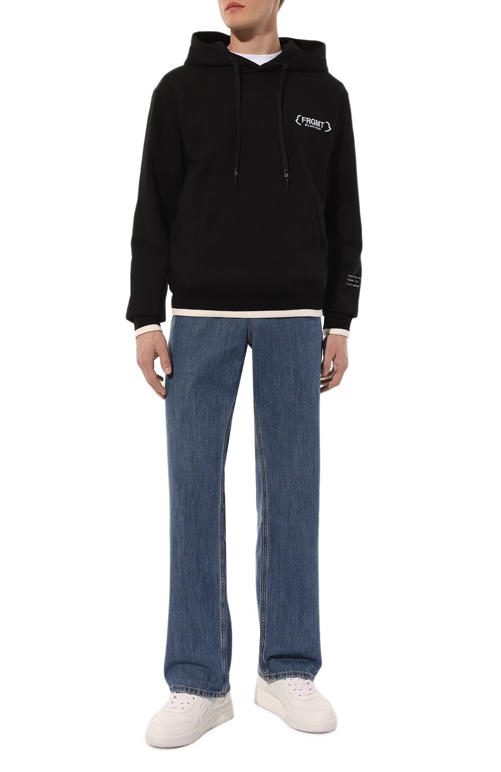 Хлопковое худи moncler genius x fragment frgmt MONCLER GENIUS, арт. 8G000-02-M2372, фото 2