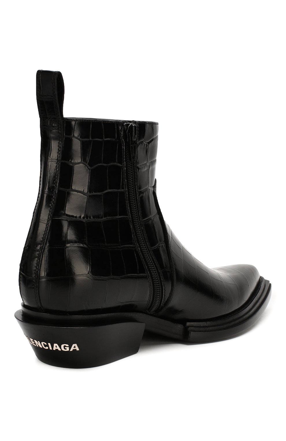 Кожаные ботинки harness santiag BALENCIAGA, арт. 579629/WA9D0, фото 4